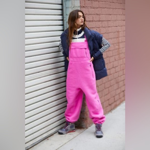 COPY - Free People Hit The Slopes Salopette Jumpsuit - Picture 6 of 8